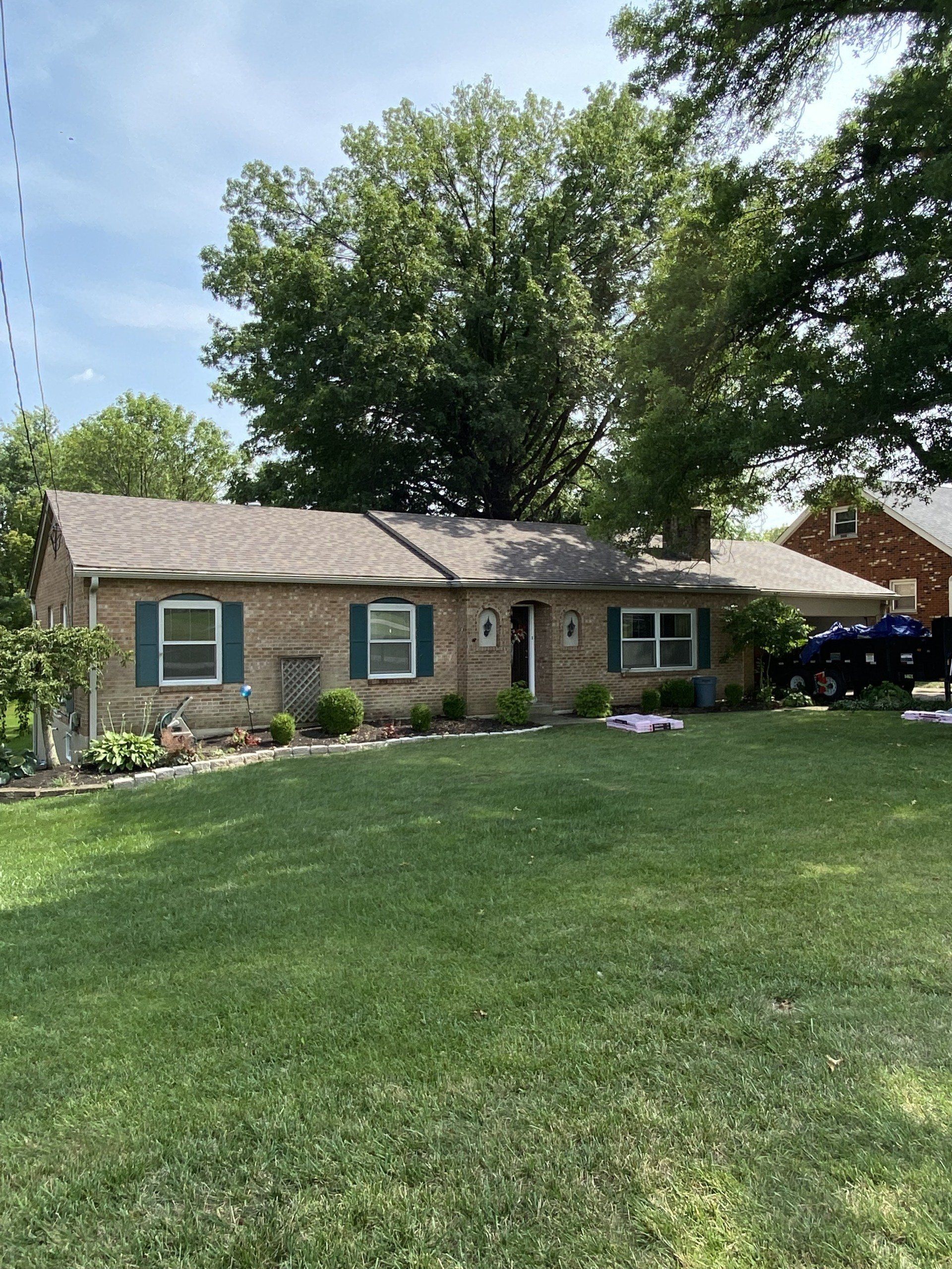 A roofing service in Cincinnati, OH by Gold Peak Roofing