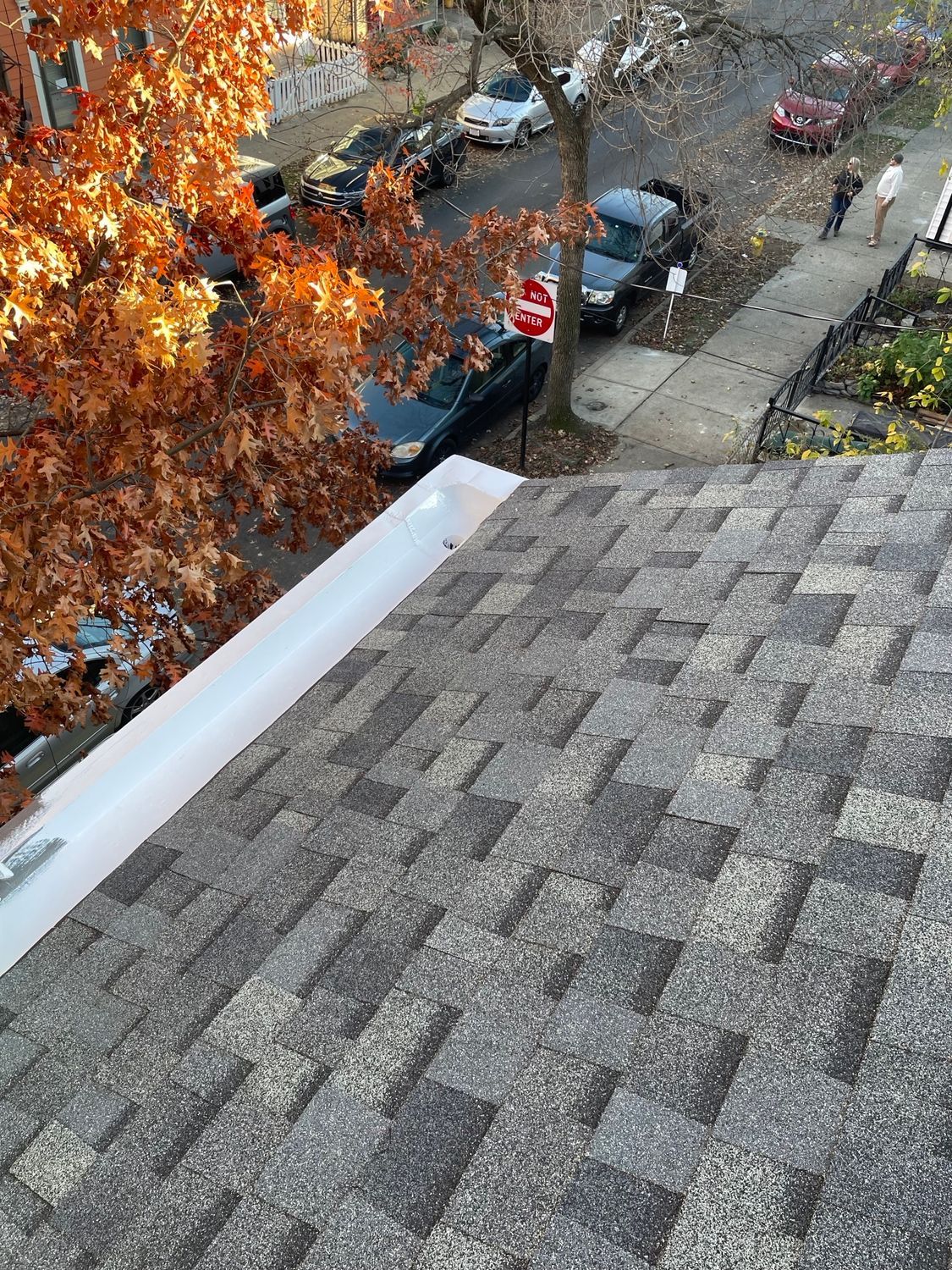 A gutter service in Cincinnati, OH by Gold Peak Roofing