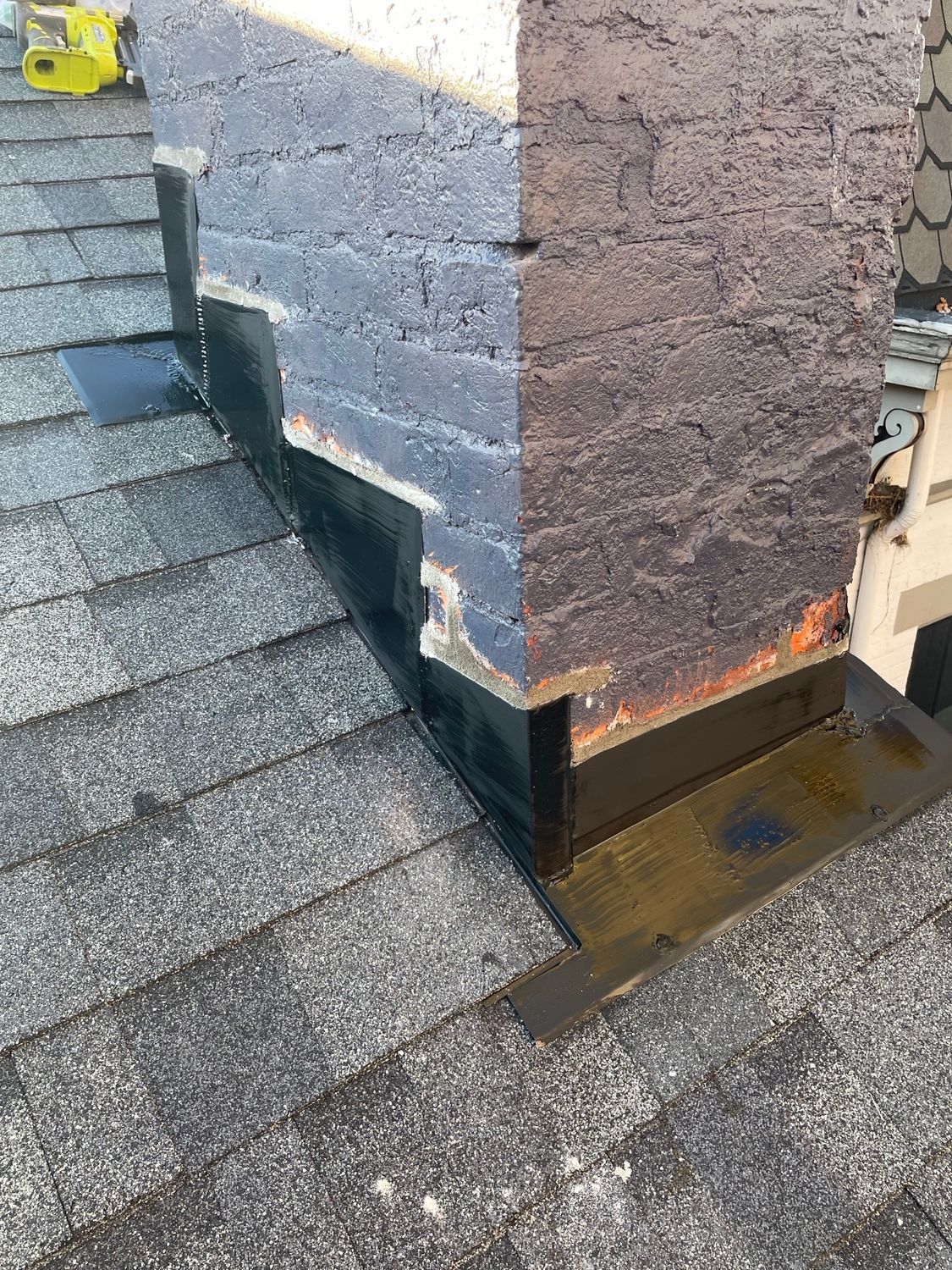 A roof repair in Cincinnati, OH by Gold Peak Roofing