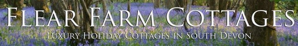 A logo for flear farm cottages is shown