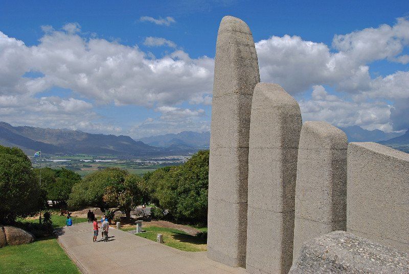 Paarl Monument, Paarl, Cape Winelands, South AFrica 