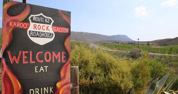 The Karoo Saloon, the Rock Roadhouse of Route 62, South Africa 