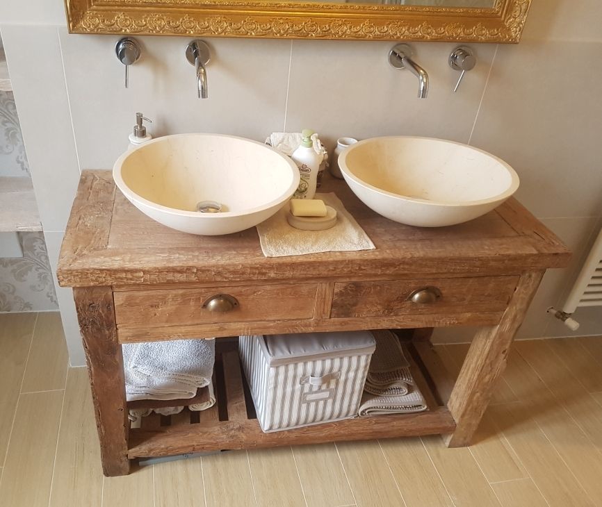 arredo bagno su misura in legno novi ligure