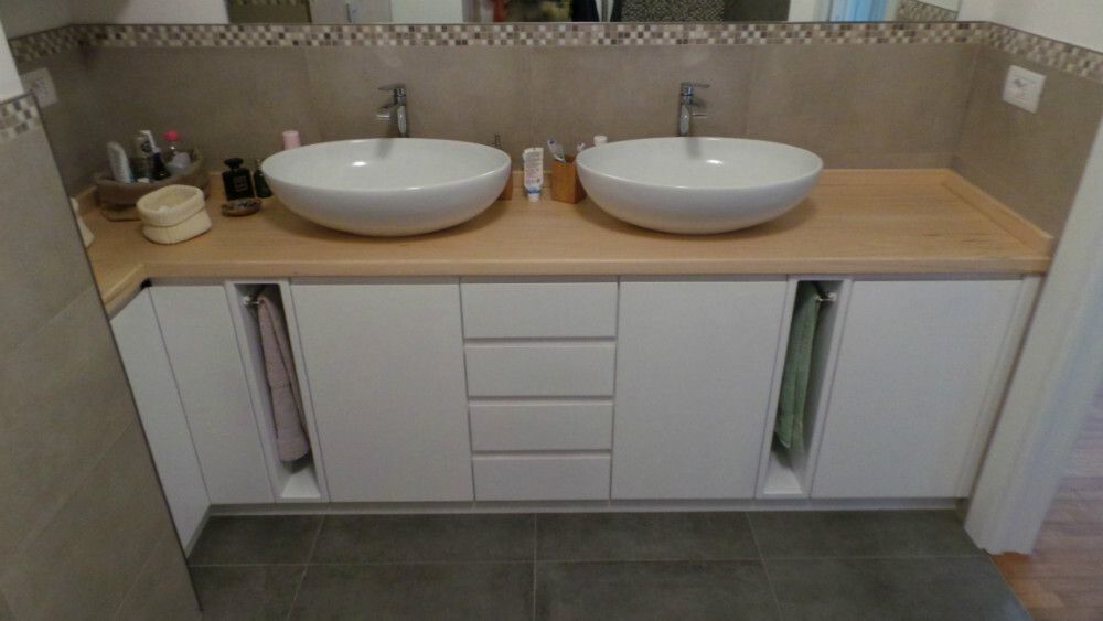 arredo bagno su misura in legno novi ligure
