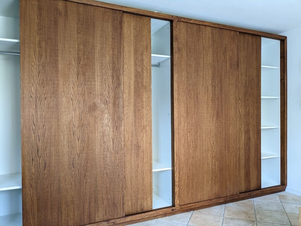 arredo zona notte  su misura in legno novi ligure