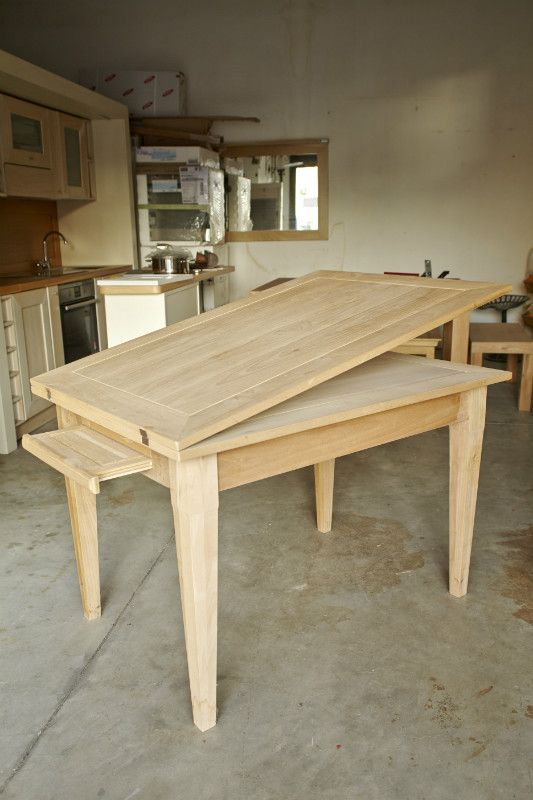 tavoli su misura in legno novi ligure