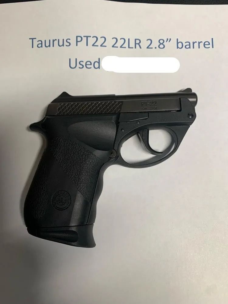A taurus pt22 22lr 2.8 