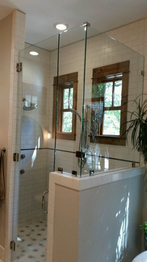 Shower Doors — Shower Room With Two Window  in San Antonio, TX