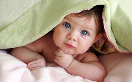 Baby in blanket