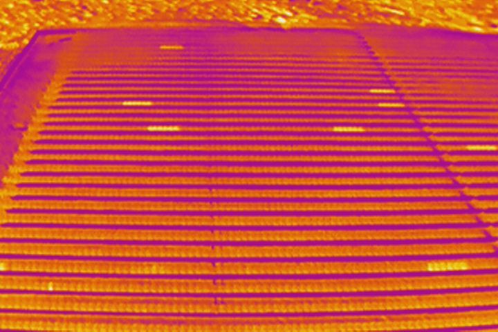 Drone Solar Farm Inspections with a Thermal Camera