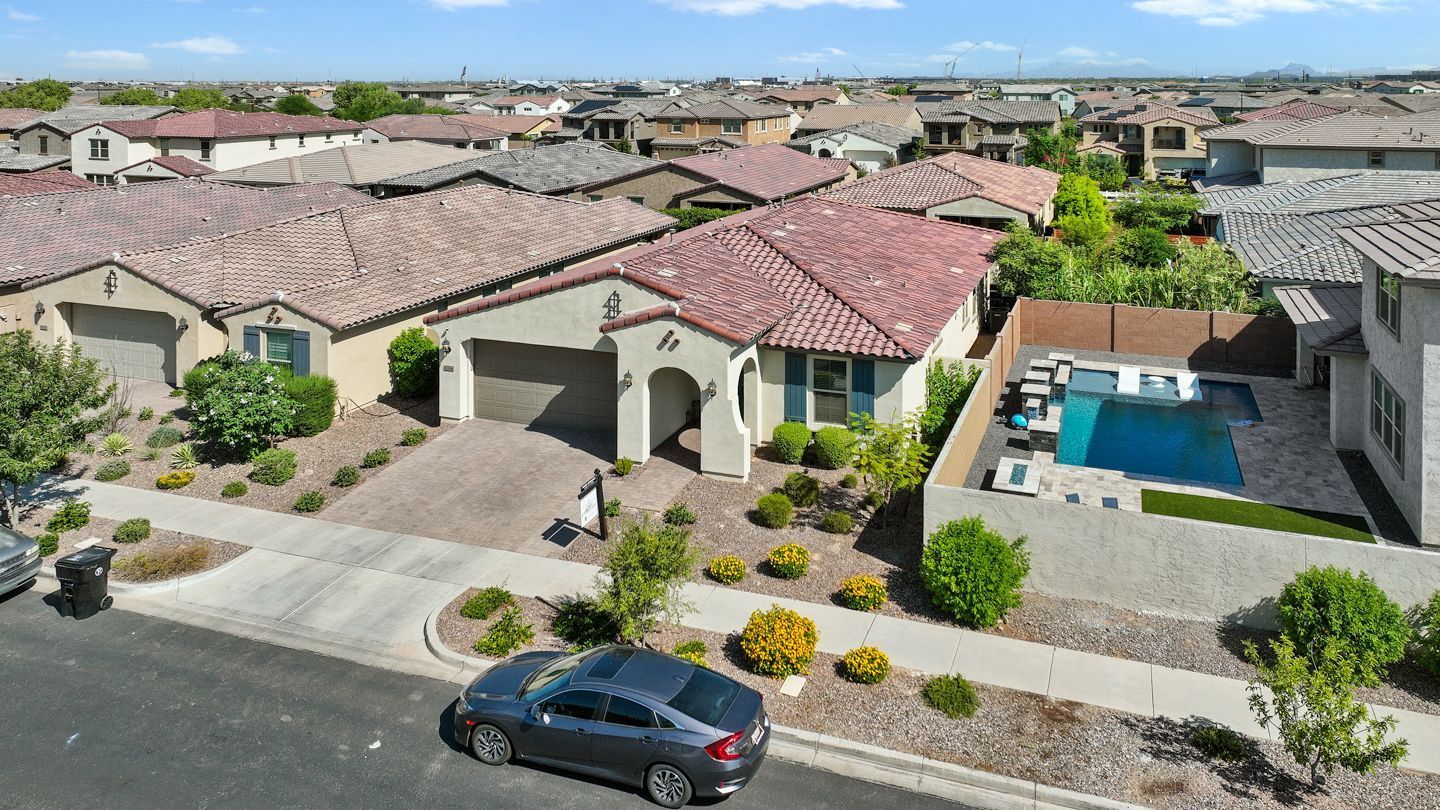 Photo by Phoenix Drone Pros, Robert Biggs, An aerial view of a residential neighborhood