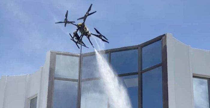 Drone Power Washing Drone Power Washing