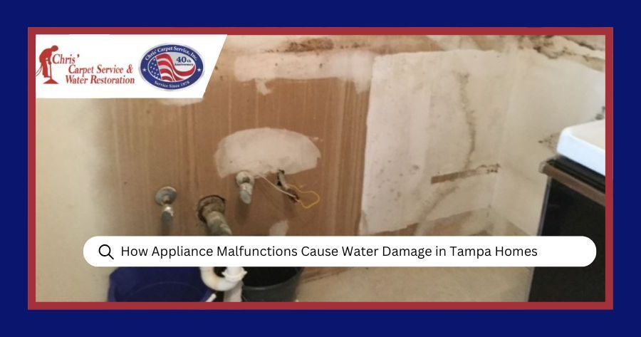 appliance water damage