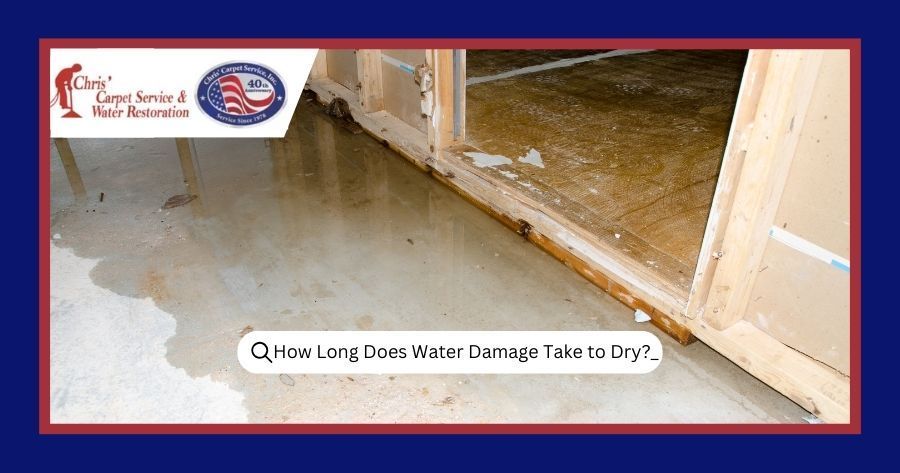 How Long Does Water Damage Take to Dry
