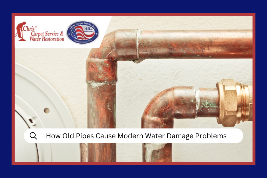 How Old Pipes Cause Modern Water Damage Problems