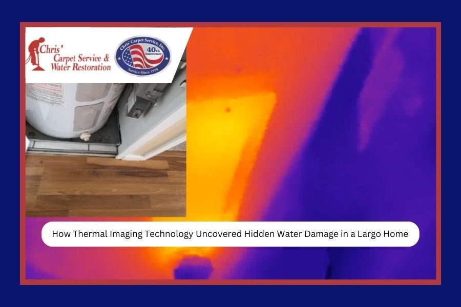 How Thermal Imaging Technology Uncovered Hidden Water Damage in a Largo Home