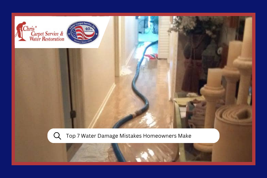 Top 7 Water Damage Mistakes That Cost Tampa Bay Homeowners Thousands