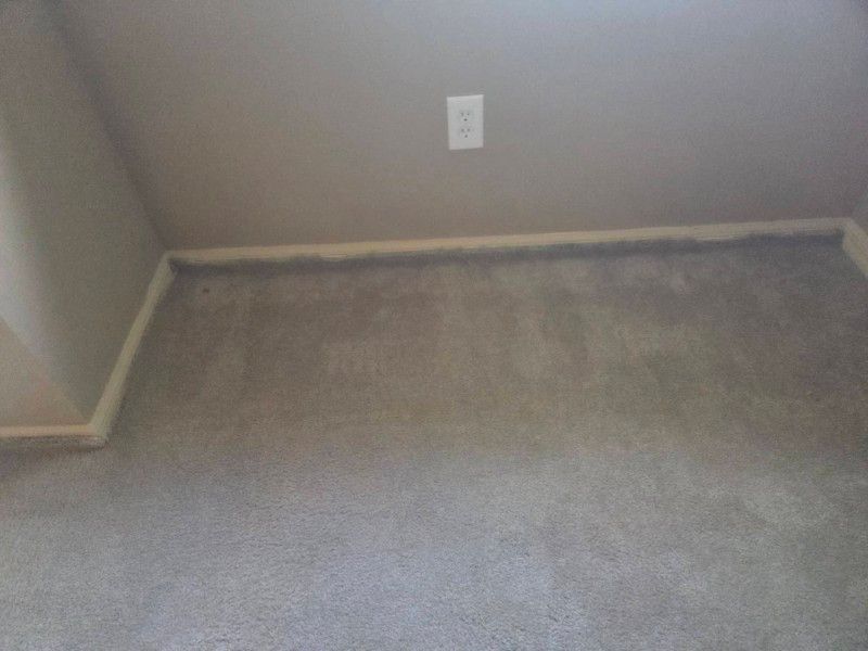 Additional room before carpet restoration