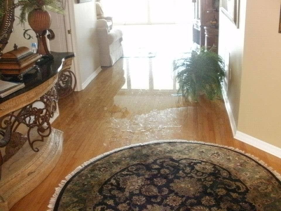 flood damage cleanup