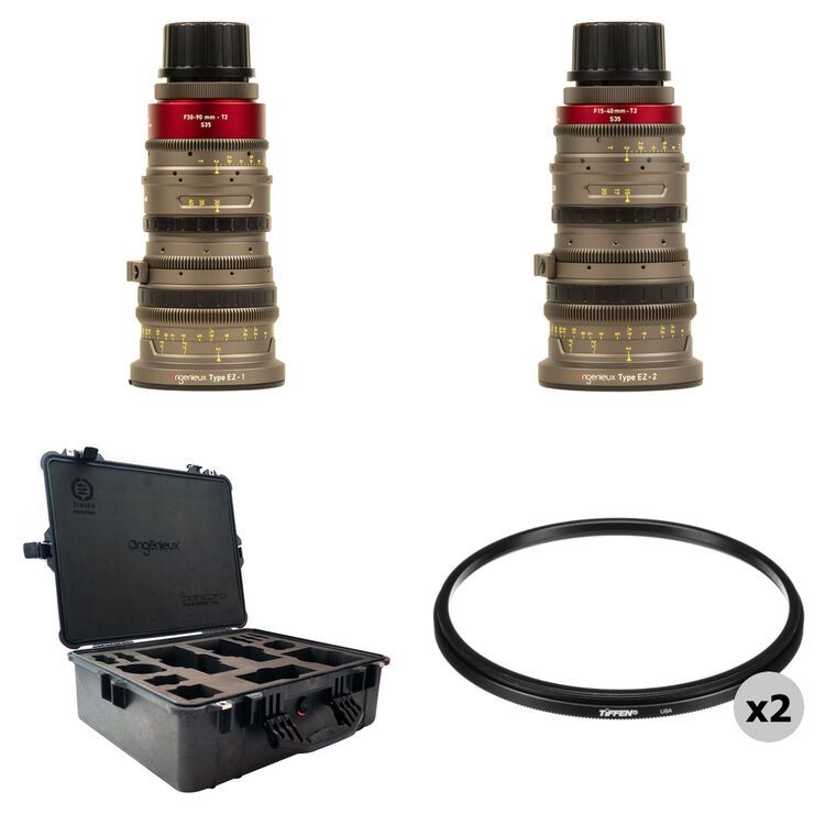 Angenieux Type EZ Series (PL Mount) set 22-60mm T3 & 45-135mm T3