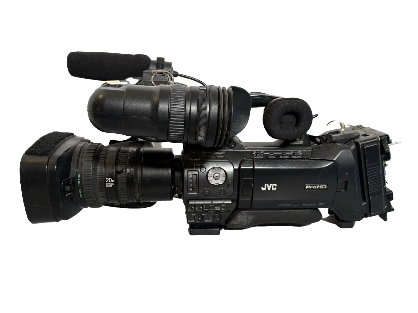 JVC GY-HM890CHU ProHD with Fujinon 20x Lens