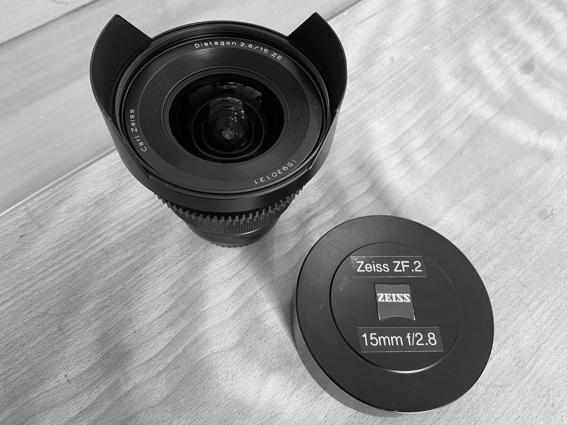 Zeiss ZF.2 15mm f/2.8 w/ Cine-Mod with Canon EF Mount
