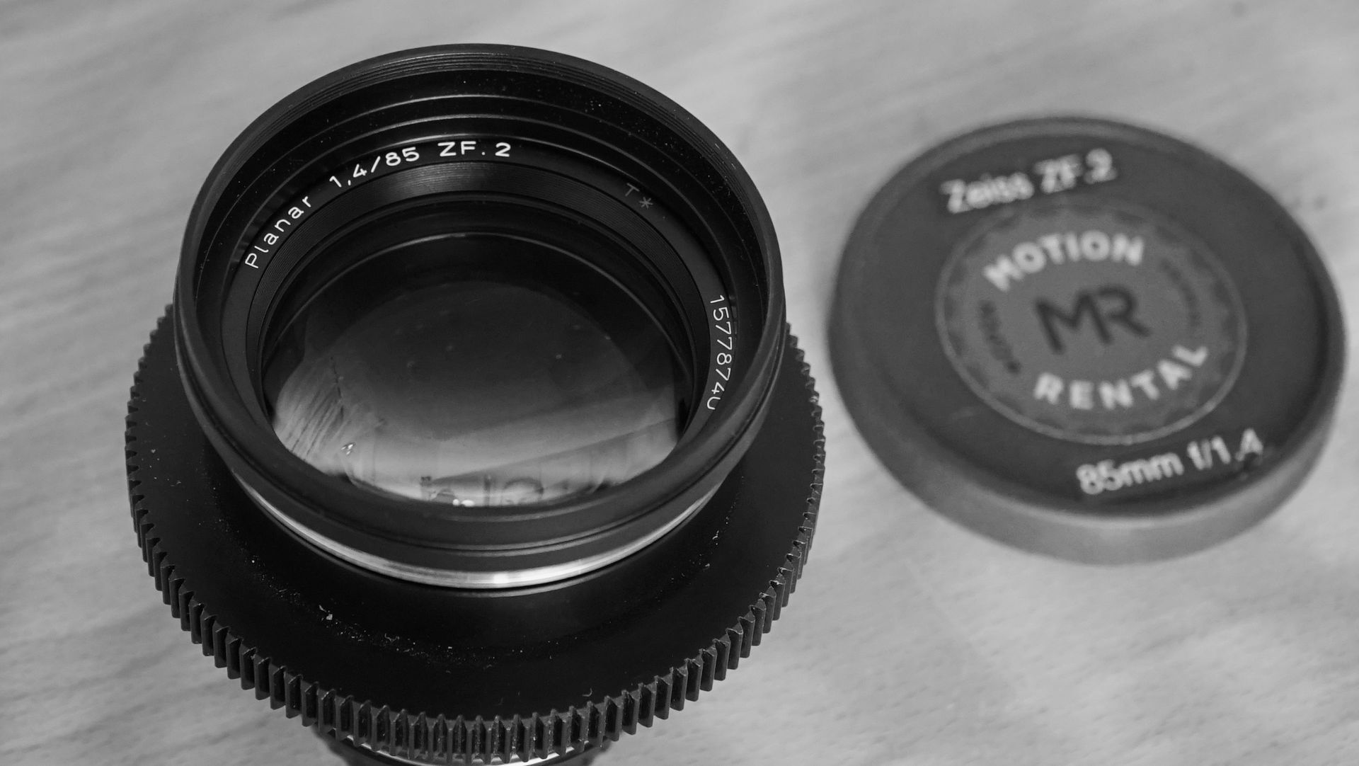 Zeiss ZF.2 85mm f/1.4 w/ Cine-Mod with Canon EF Mount