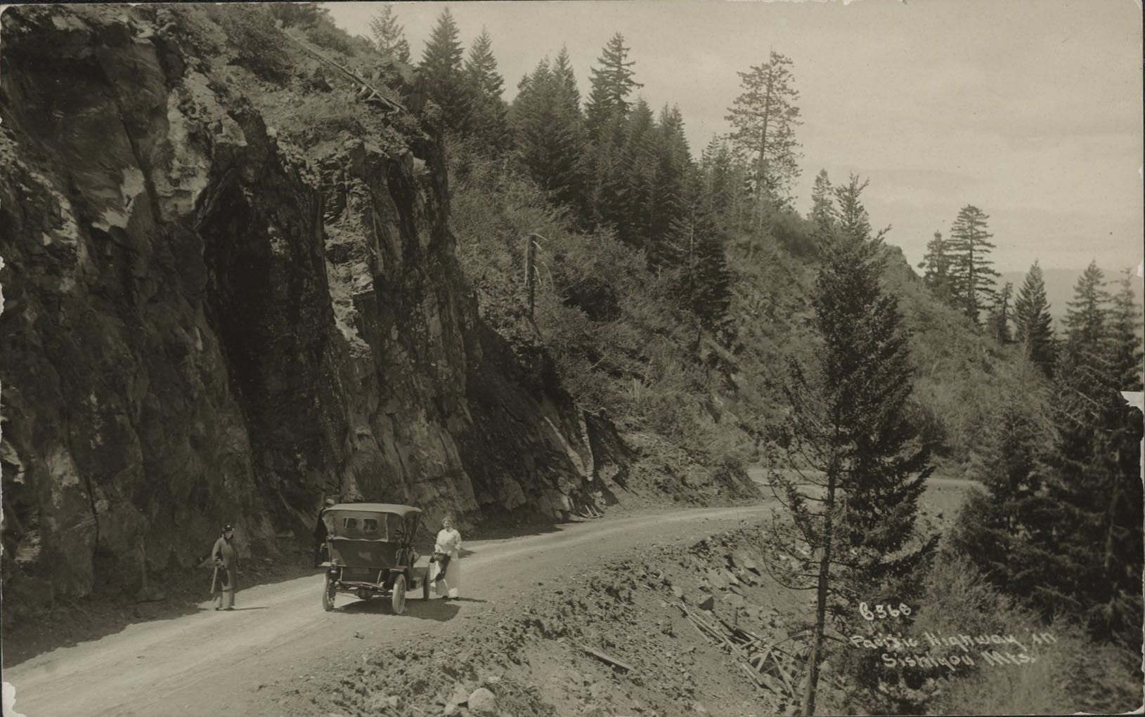 Pacific Highway, Siskiyou Mountains, 1916