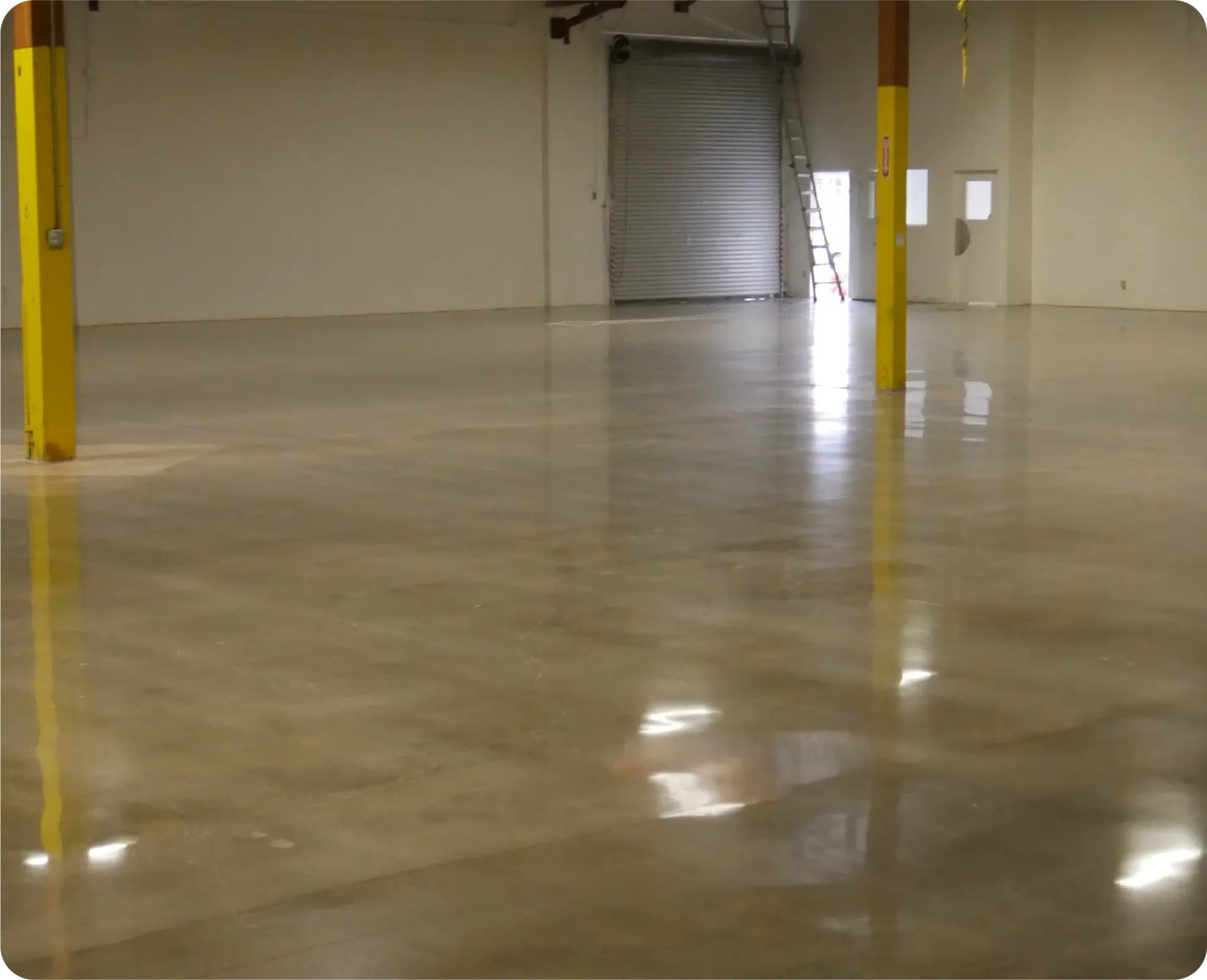A picture of a house with a blue roof