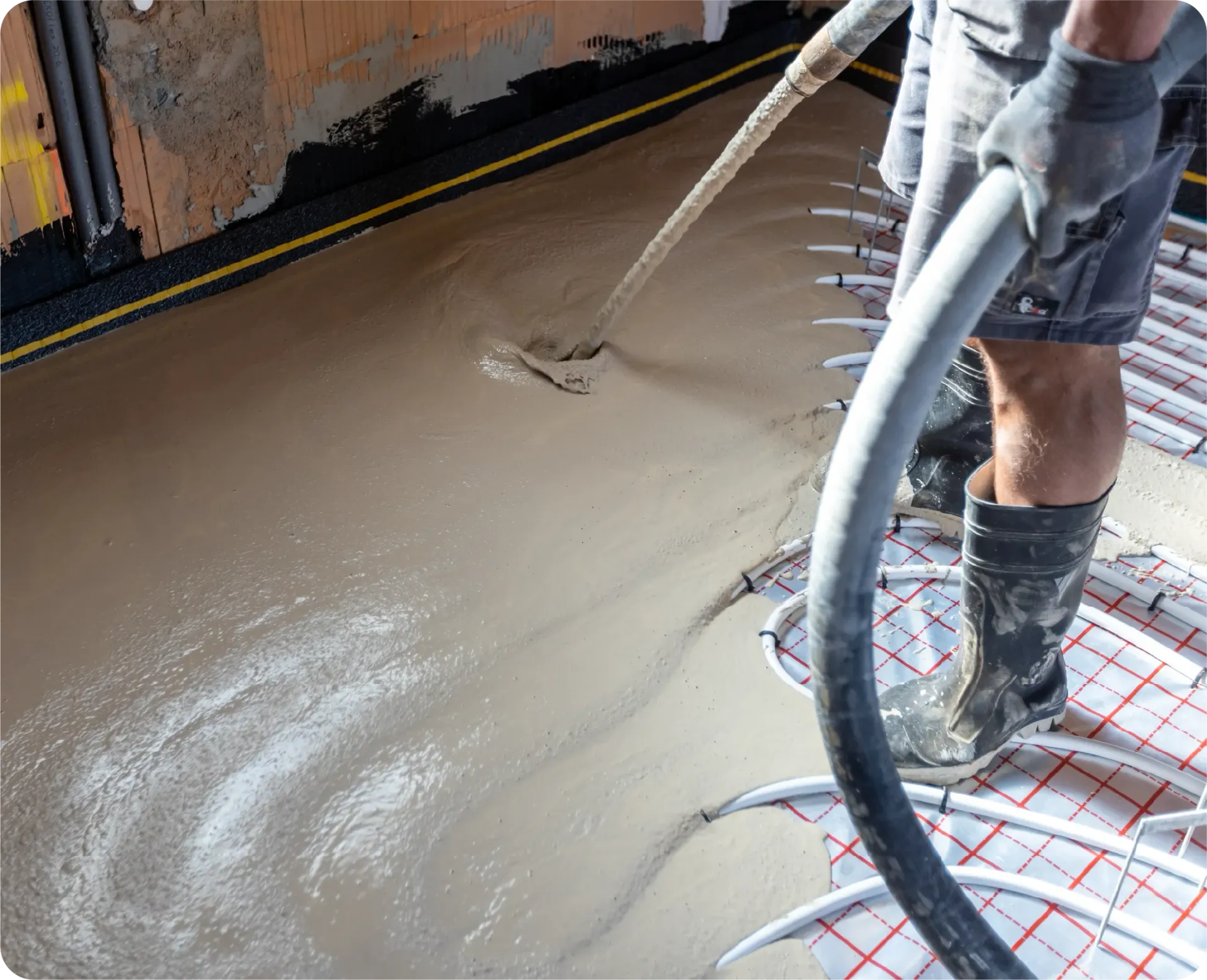 A picture of a house with a blue roof