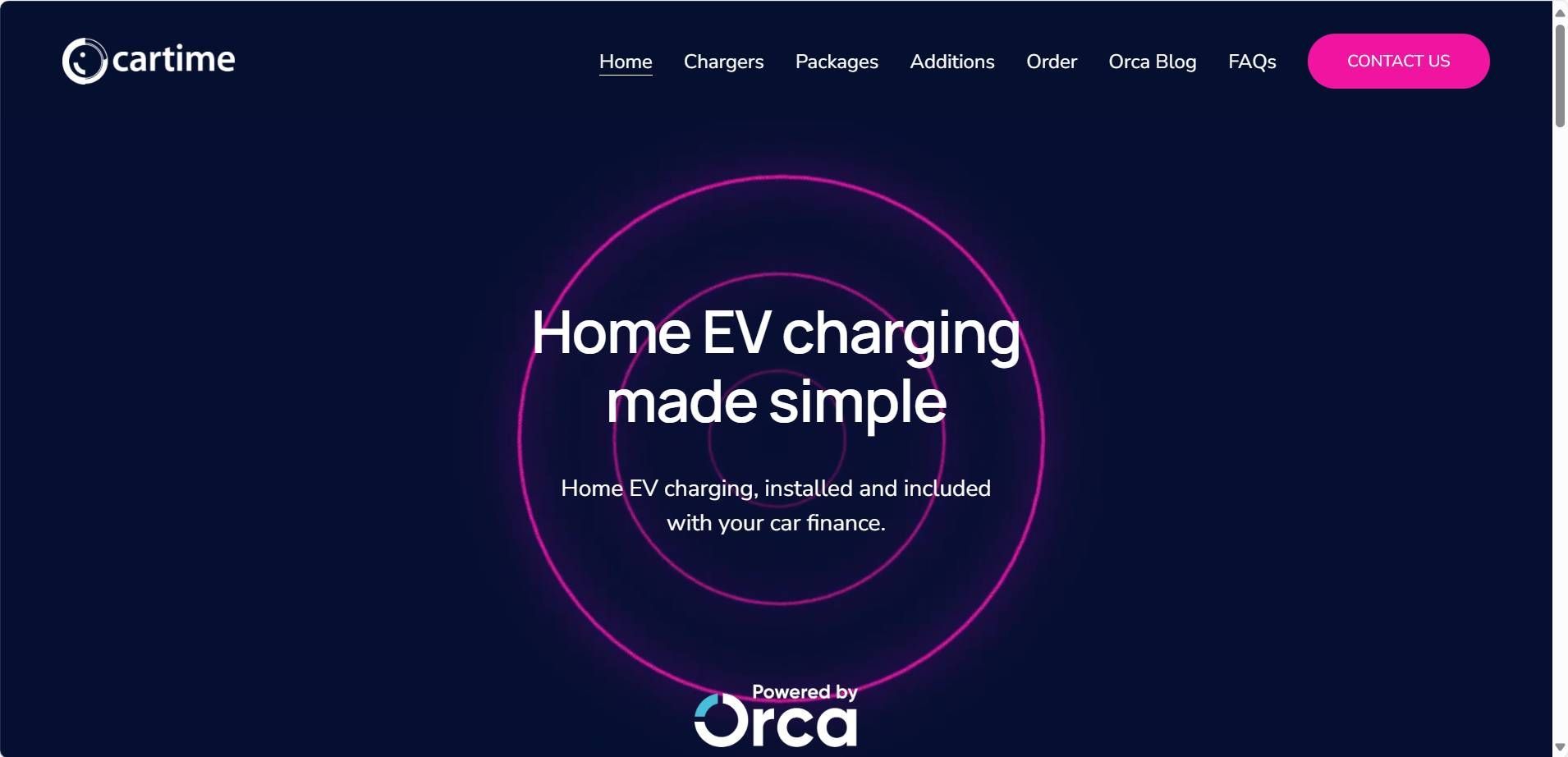 A website that you can book appointments built by OrbitHaus, a website design company in Bury.