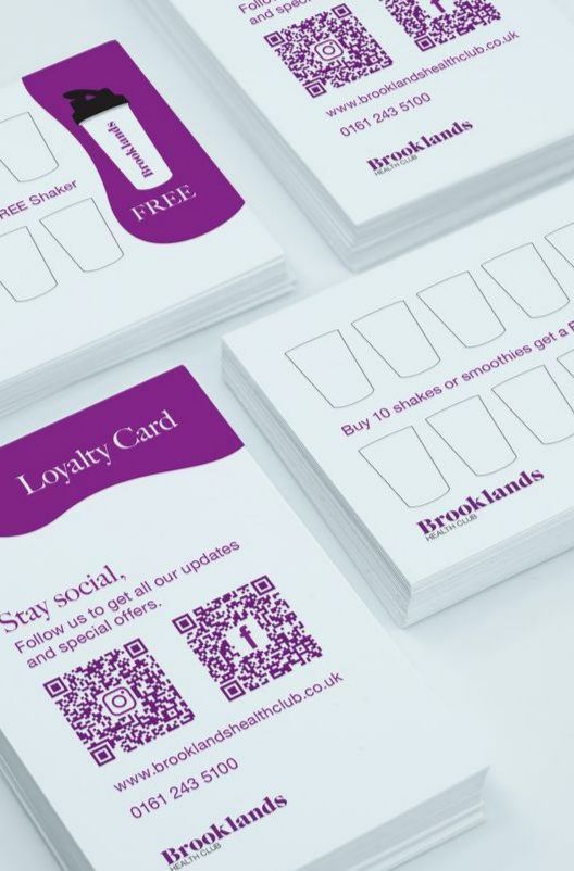 Loyalty cards example | designed by orbithaus - the affordable design agency in Hebden Bridge