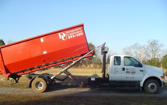 Dumpster with Wheels — Christiana, TN — Dumpsters Unlimited