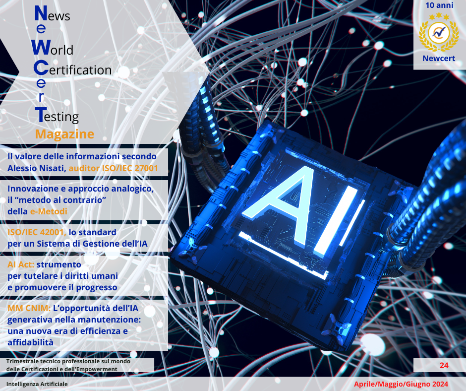 Newcert Magazine 24: Intelligenza Artificiale