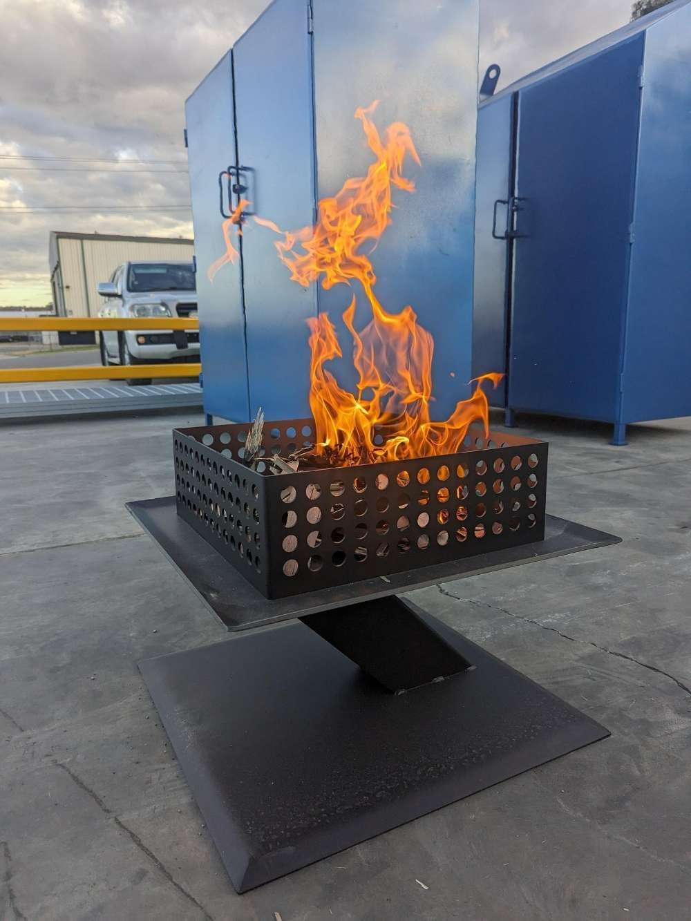 Burning Cage — Eddies Trailers & Fab in Muswellbrook, NSW