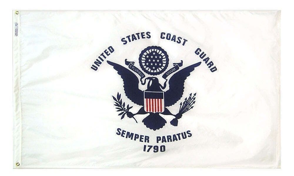 U S Coast Guard flag