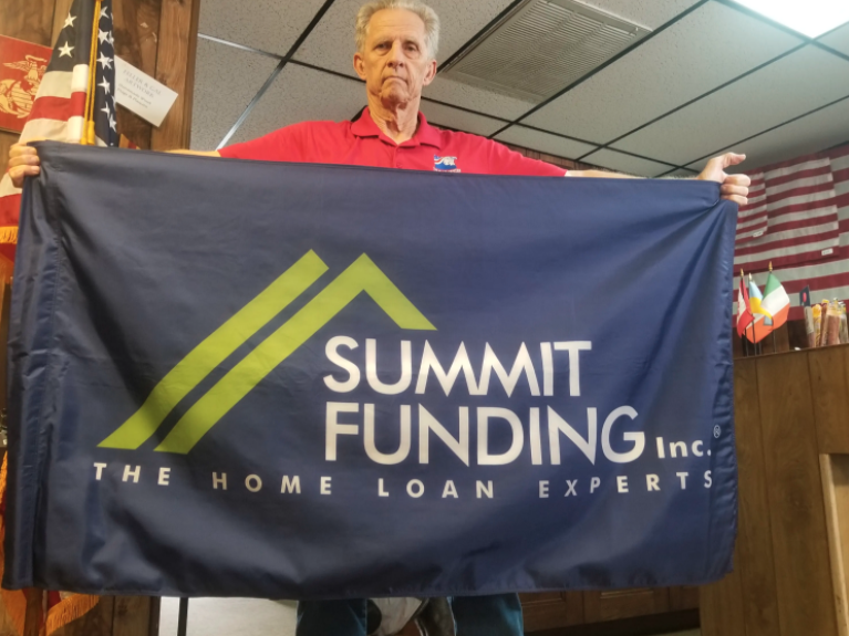 Summit Funding Custom Flag