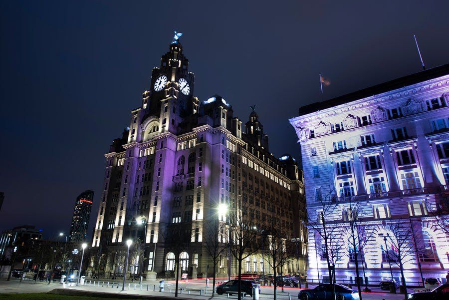 Liverpool Docks Night Photography by Frank Clarke of Chorley, Lancashire