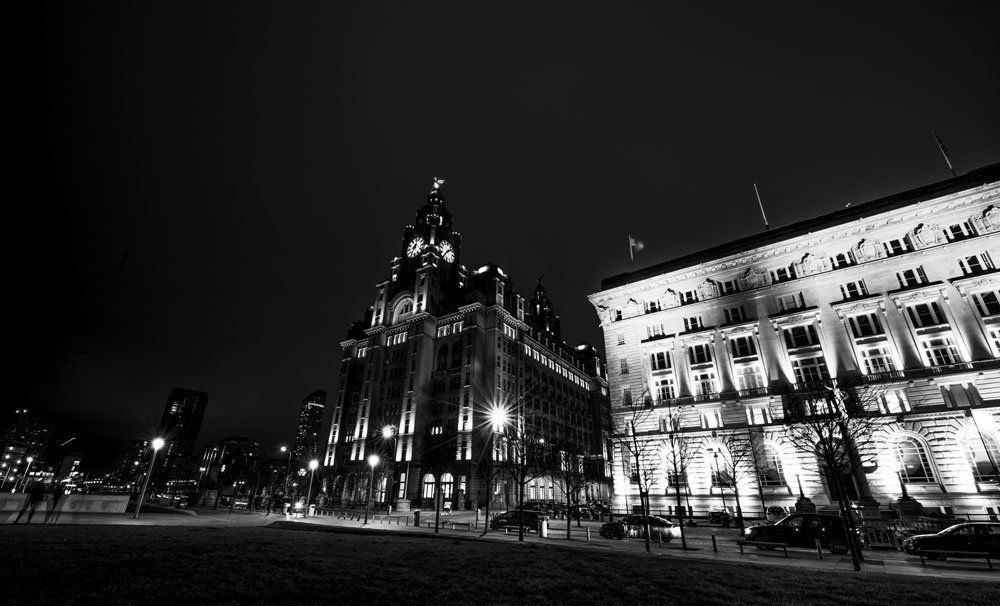 Liverpool Docks Night Photography by Frank Clarke of Chorley, Lancashire
