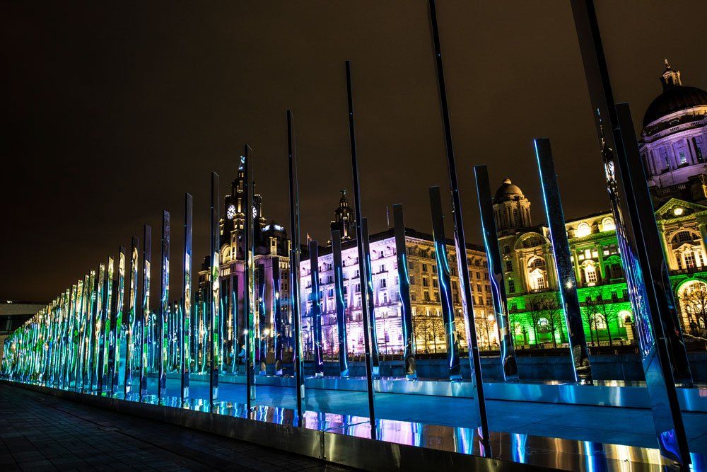 Liverpool Docks Night Photography by Frank Clarke of Chorley, Lancashire