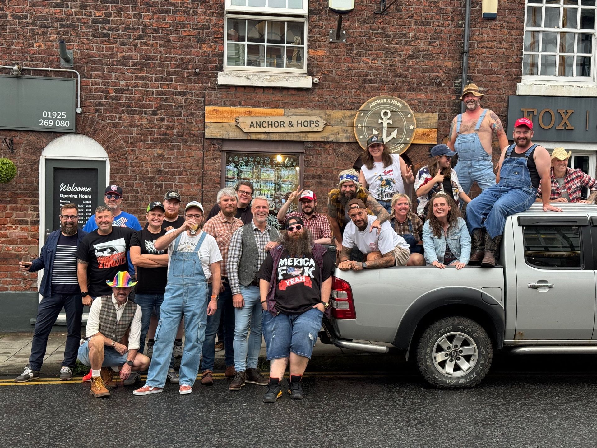 A flight of craft beer