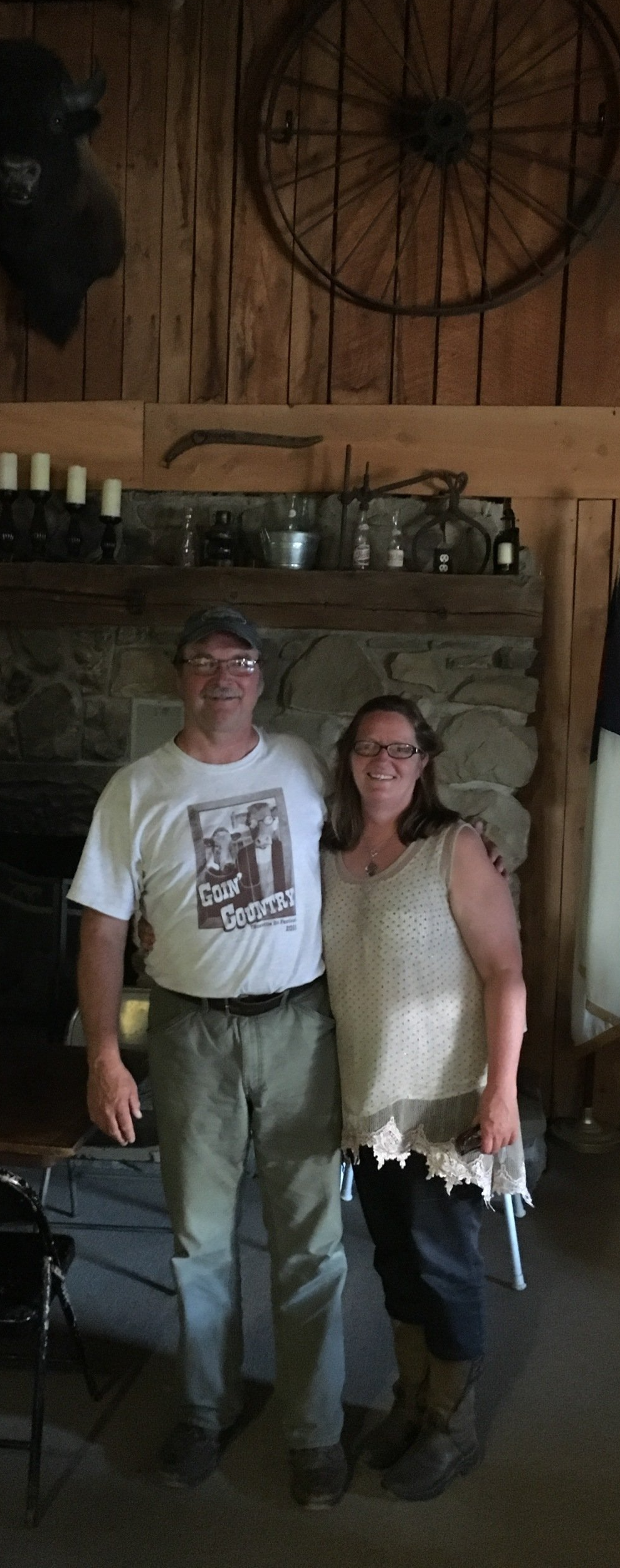 Mike & Deb Peterson, co-founders of Too Far Out Farm LLC