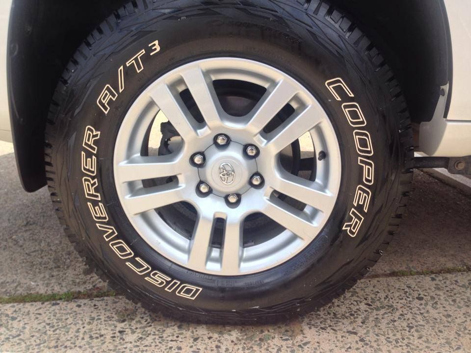 A Close Up of a Tire That Says Discovery on It — Mr Shiny Mechanical in Kuttabul, QLD