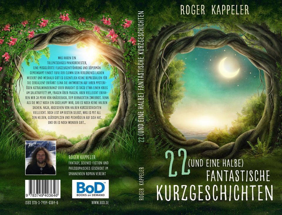 Cover 22 fantastische Kurzgeschichten Roger Kappeler