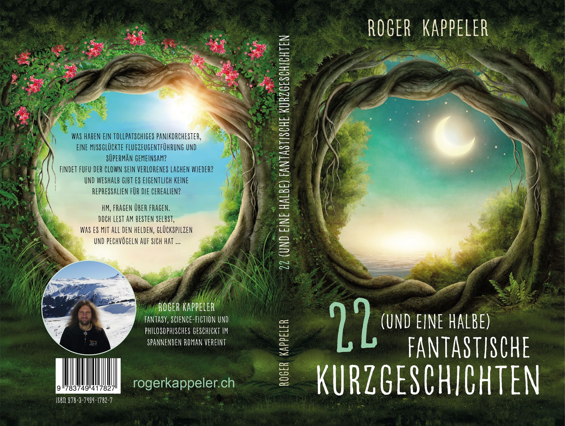 Cover 22 fantastische Kurzgeschichten Roger Kappeler Cover 22 fantastische Kurzgeschichten Roger Kappeler