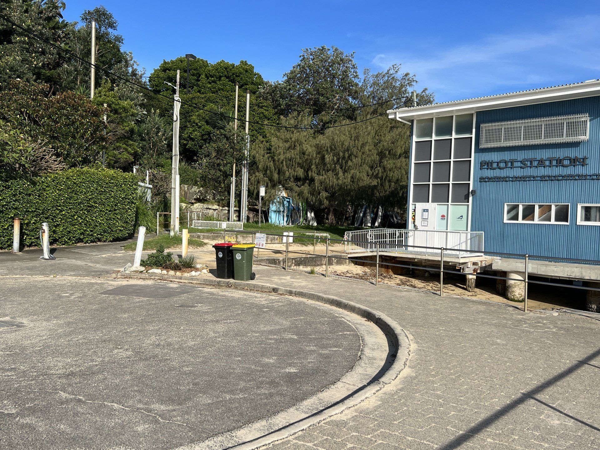 Scenic HBR PNY kayak launch site at Gibsons Beach, nestled in Watsons Bay, Vaucluse