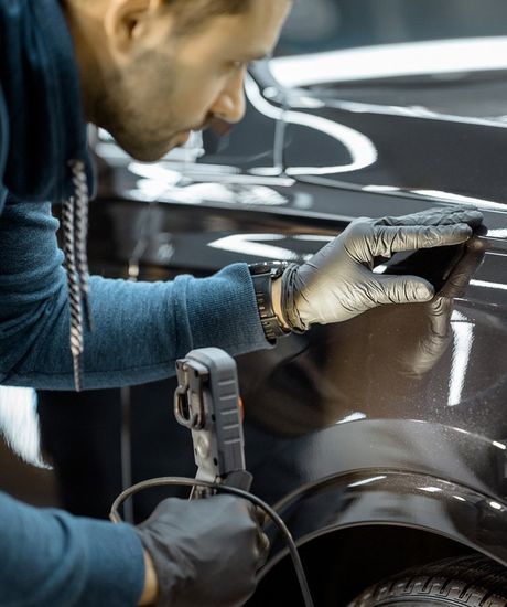 Mechanic Painting Car — Norwalk, CA — Troy & Bobs Auto Works