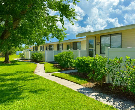 Photo of the clubhouse living room