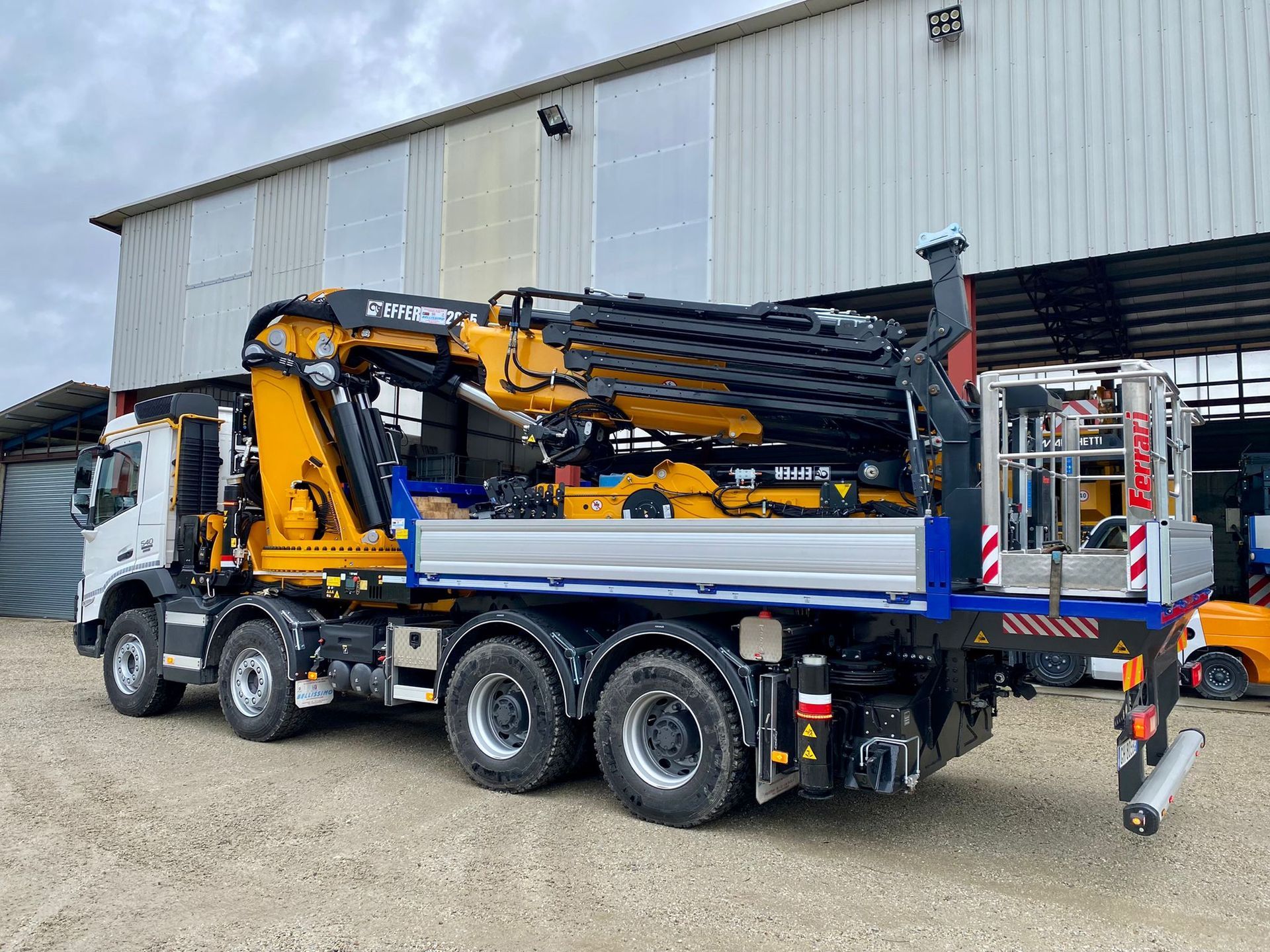 installazione gru idrauliche polistena