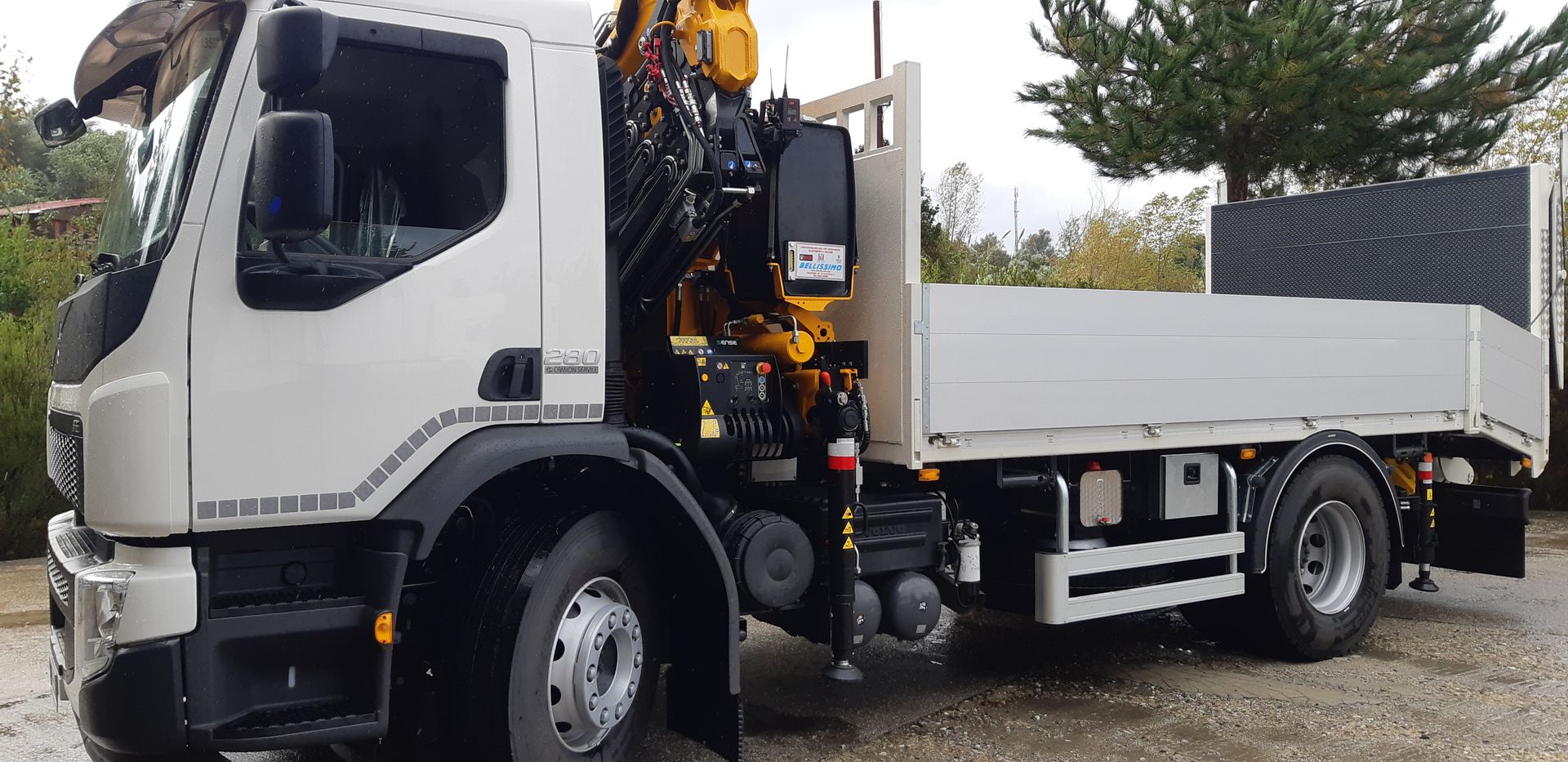 installazione gru idrauliche polistena